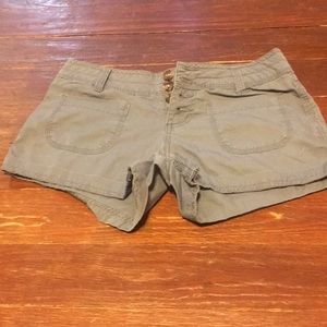 Grey No Boundaries Short Shorts